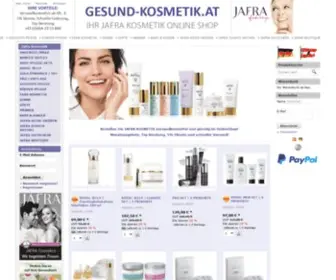 Gesund-Kosmetik.at(JAFRA Kosmetik Online Shop) Screenshot