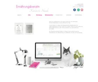 Gesunde-Katze.ch(Ernährungsberaterin) Screenshot