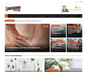 Gesundheit10.de(Dein Gesund Blog) Screenshot