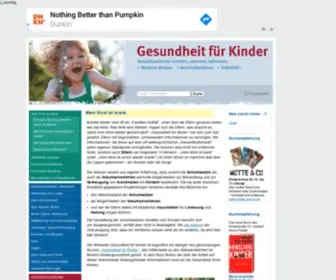 Gesundheitfuerkinder.de(Mein Kind ist krank) Screenshot