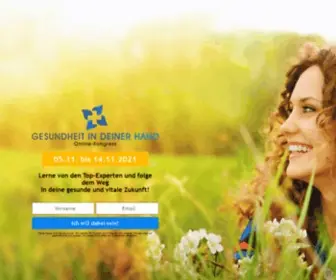 Gesundheitindeinerhand.de(Home GDH) Screenshot