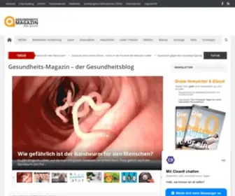 Gesundheits-Magazin.net(Der Gesundheits Blog) Screenshot