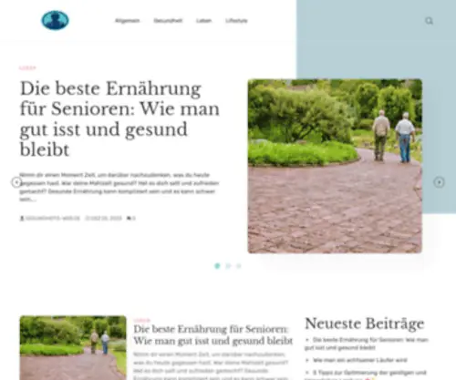 Gesundheits-Web.de(Gesundheits Web) Screenshot