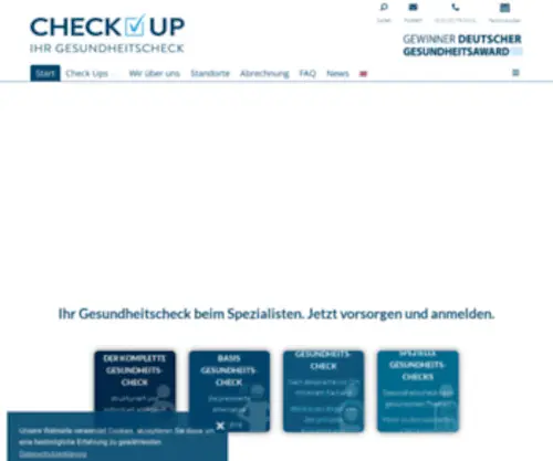 Gesundheitscheck.de(Gesundheitscheck (Check Up)) Screenshot
