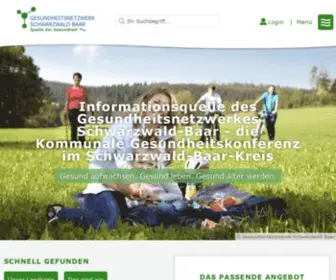 Gesundheitsnetzwerk-SBK.de(Gesundheitsnetzwerk SBK) Screenshot