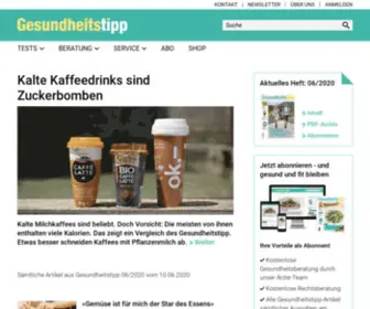 Gesundheitstipp.ch(K-Tip) Screenshot