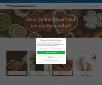 Gesundheitszentrale.eu(❣️) Screenshot