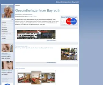 Gesundheitszentrum-Bayreuth.de(Gesundheitszentrum Bayreuth) Screenshot