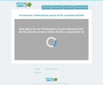 Gesundueber50.com(Gesundueber 50) Screenshot