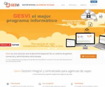 Gesvi.net(Software de Gestión para Agencias de Viajes) Screenshot