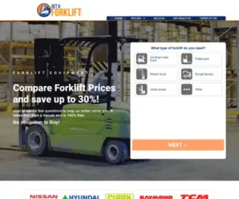 Get-A-Forklift.com(Awesome Forklifts For Sale) Screenshot