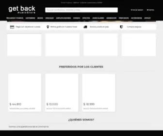 Get-Back.com.ar(Get Back Music Store) Screenshot