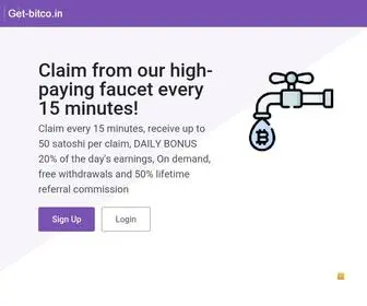 Get-Bitco.in(Claim every 15 minutes) Screenshot