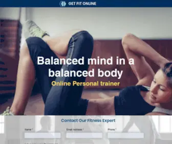 Get-Fit-Online.com(Reconnect Your Domain) Screenshot