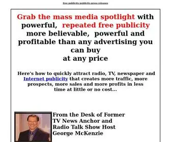 Get-Free-Publicity.com(Free Publicity) Screenshot