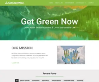 Get-Green-Now.com(Get Green Now) Screenshot