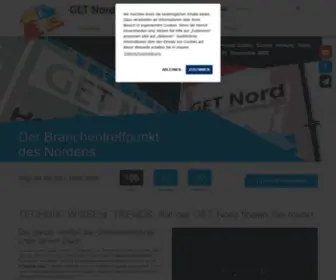 Get-Nord.de(Fachmesse Elektro│Sanitär│Heizung│Klima) Screenshot