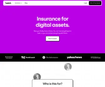 Get-Notch.com(Notch Insurance) Screenshot