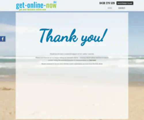 Get-Online-Now.biz(Webpage Design Perth) Screenshot