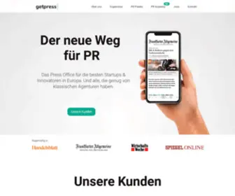Get-Press.de(Getpress) Screenshot