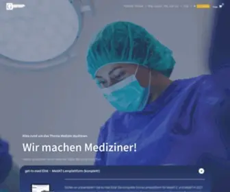 Get-TO-Med.com(Medizin studieren in Deutschland & Österreich) Screenshot