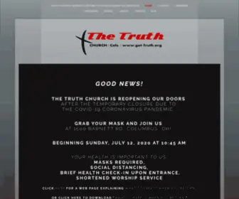 Get-Truth.org(Truth Church) Screenshot