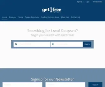 Get1Free.com(San Diego Coupons and Discounts) Screenshot