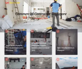 Getcontractor.sg(Commercial Renovation Contractor Singapore) Screenshot