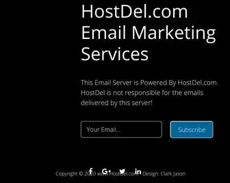 Geta-LTD.co(HostDel.com Email Marketing Services) Screenshot