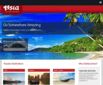 Getaboutasia.com(Get About Asia) Screenshot