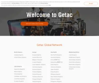 Getac.com(Getac Rugged Computing Solutions) Screenshot