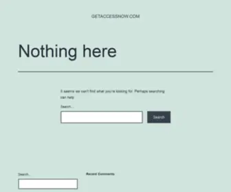 Getaccessnow.com(GetAccessNow) Screenshot