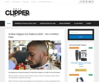 Getaclipper.com(10 Best Clippers For Fades In 2020) Screenshot