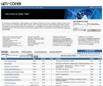 Getacoder.com(Quick & Easy Job Outsourcing) Screenshot