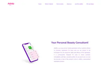 Getadorify.com(Your personal beauty consultant) Screenshot