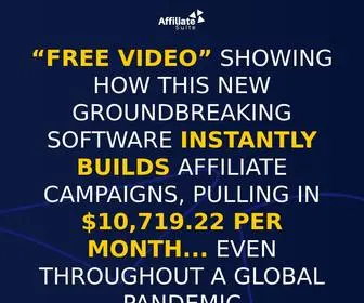 Getaffiliatesuite.com(Affiliate Suite) Screenshot