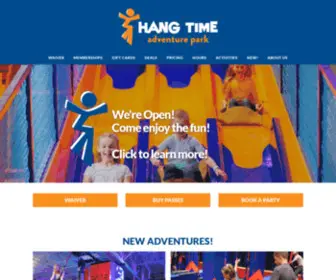 Getairhangtime.com(Active Family Fun) Screenshot