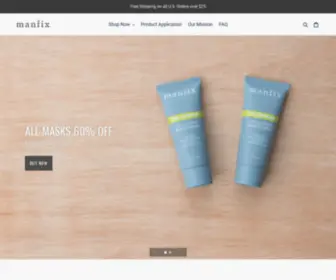 Getamanfix.com(A multipurpose skincare product) Screenshot