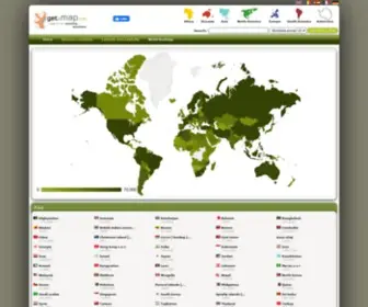 Getamap.net(Maps from all over the world (Latitude and Longitude)) Screenshot