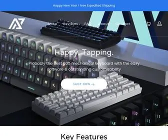 Getannepro.com(Anne Pro® Official) Screenshot