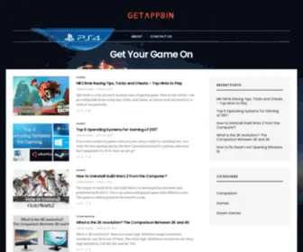 Getappbin.com(Get your Game on) Screenshot