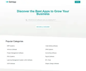 Getapp.ie(Business Software) Screenshot