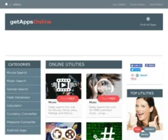 Getappsonline.com(Online Utilities) Screenshot