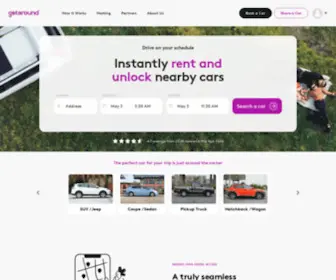 Getaround.com(Local Car Rental and Carsharing) Screenshot