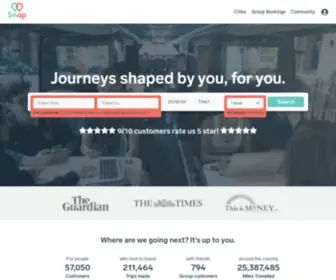 Getasnap.com(Up transport to get people back to work) Screenshot