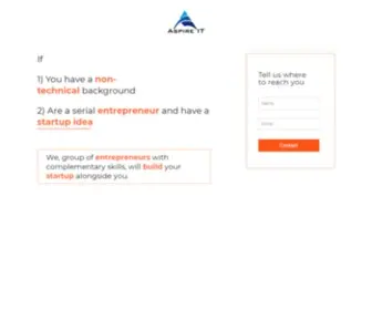 Getaspired.com(AspireIT) Screenshot