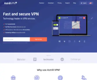 Getastr.com(Fast, Secure & Anonymous VPN) Screenshot