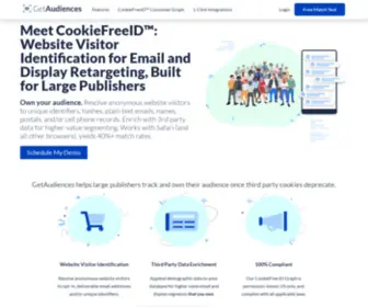 Getaudiences.com(Own Your Audience) Screenshot