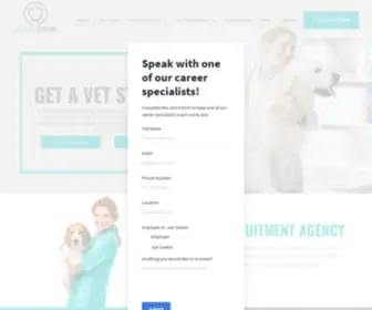 Getavetstaffing.com(Get A Vet Staffing) Screenshot