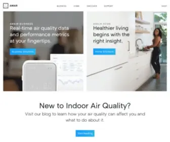 Getawair.com(Air Quality Monitor) Screenshot